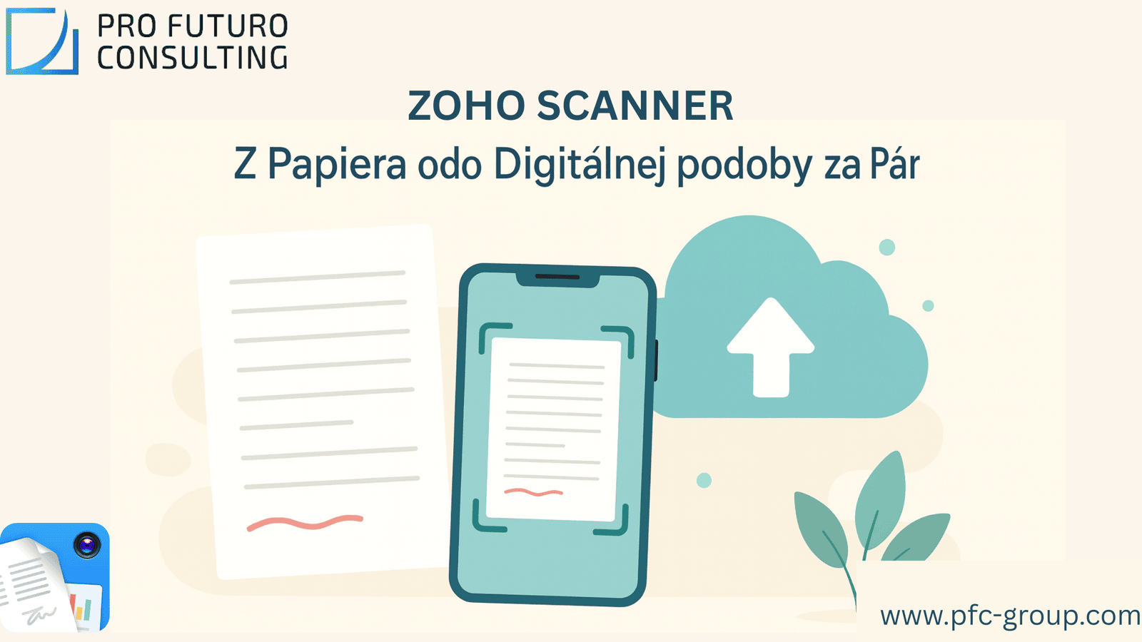 Zoho Scanner – z papiera do digitálnej podoby za pár sekúnd