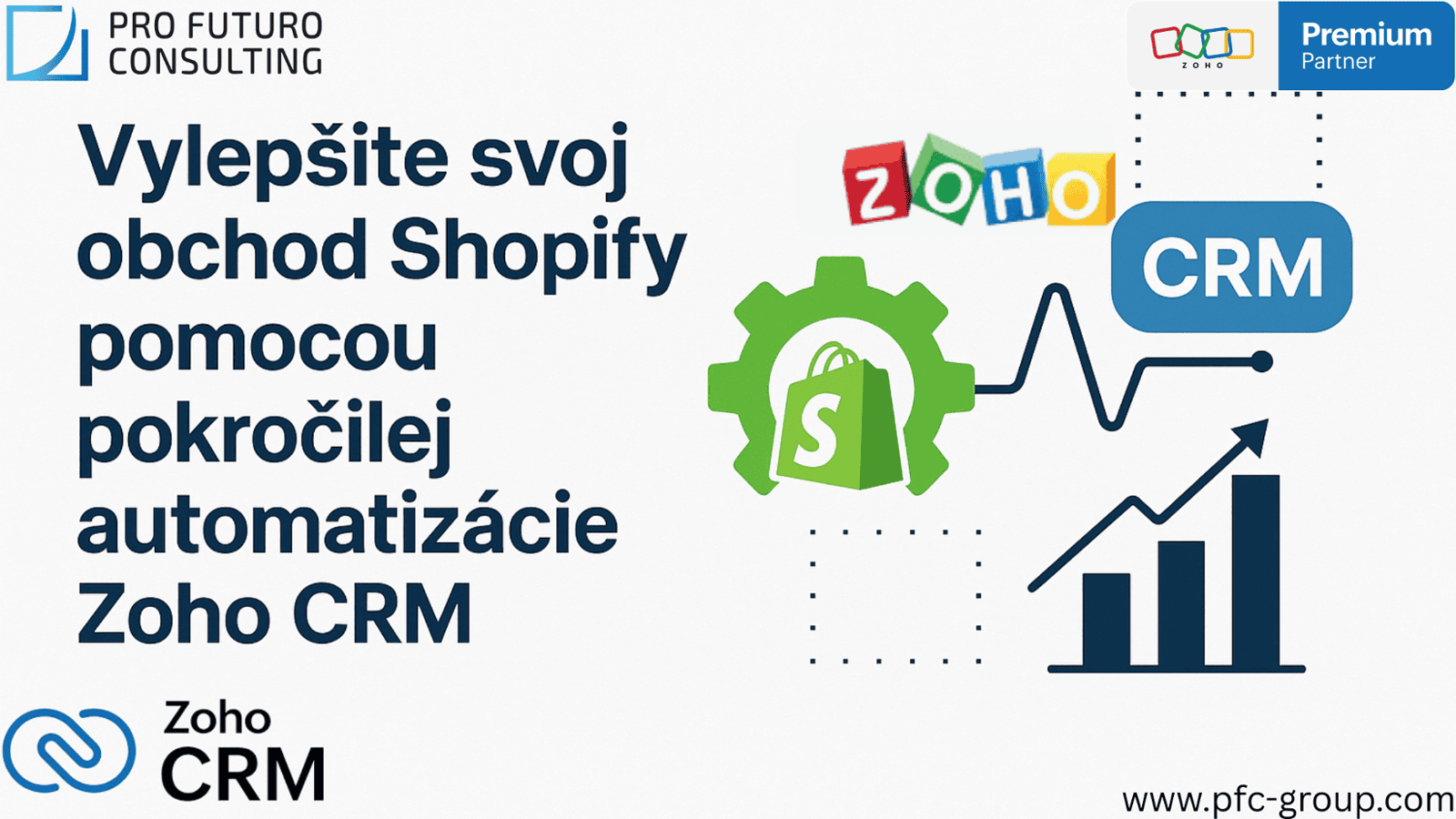 Vylepšite svoj obchod Shopify pomocou pokročilej automatizácie Zoho CRM